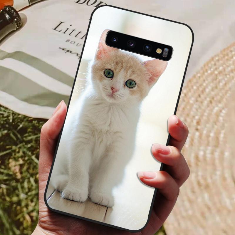 Чехол для Samsung S10 Plus Мягкий силиконовый чехол Черный бампер ТПУ Для Samsung Galaxy S10 S10E S 10 S10plus Чехлы для телефона Задние крышки