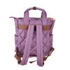 Стеганый рюкзак 2-в-1, Фиолетовый, В30см x Ш27.5см x Г9см, 1405-PU