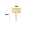 5/10/20/30/50PCS Bamboo Plant Labels Vegetable Garden Markers T-Type Plant Tags for Plants