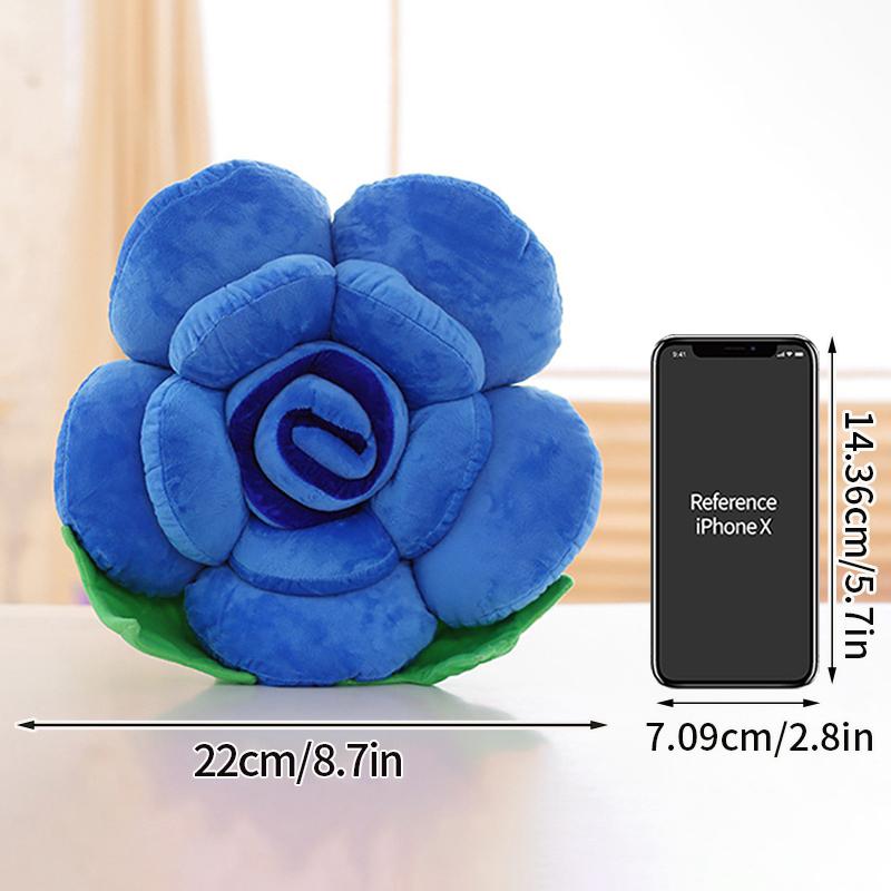Подушка с розами, мягкие подушки, декоративные подушки для дивана, мягкая подушка для сидения в виде розы, подарки на День святого Валентина, украшение для дома