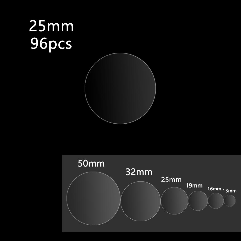 8/24/48/70/96/132 шт. новая круглая вафельная наклейка в горошек, самоклеящаяся этикетка, прозрачная герметизация файла