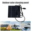 1.5W 5V Solar Panel Portable Lightweight Type-C Outdoor Camping Hiking Cycling