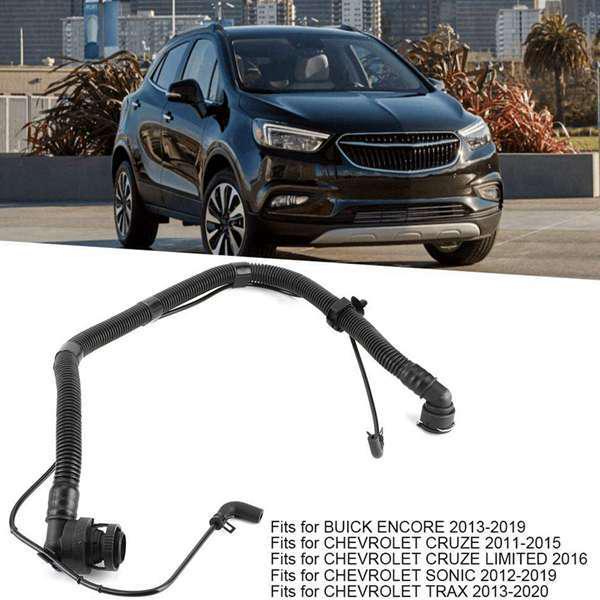 2-Piece Crankcase Ventilation Hose Set for Buick and Chevrolet Cruze