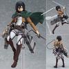 Figma 3 Style Атака титанов Аниме Shingeki no Kyojin Разведкорпус Леви В коробке ПВХ Фигурка Действия Модель Игрушка Подарок