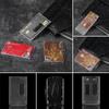 Transparent Work Card Holder Card Sleeve Plastic Protector Cover Transparent Card Holder  Outdoor