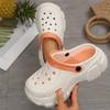 Fashion Women Platform Slippers Closed Toe Non-slip Beach Sandals Woman Lightweight Designer Shoes Home Slip On Slippers Slides Women