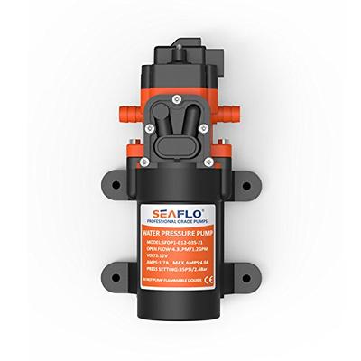 SEAFLO DC 1.2 GPM 35 PSI 21 Серия Диафрагменный Насос Давления для Морской Лодки Автодома Каравана