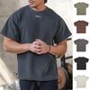 Men's Trendy Retro Washed Cotton Short-Sleeve T-Shirt