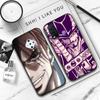 JW59 One Piece аниме черный мягкий чехол для Samsung Note 20 Lite S24 Ultra S23 A03 A05 A06 A11 A71 A15 A16 A13 A24 A25 A33 A52 A53 A50 M55 M35 Plus