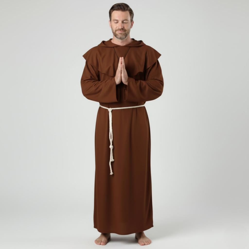 Adult Halloween Monk Costume