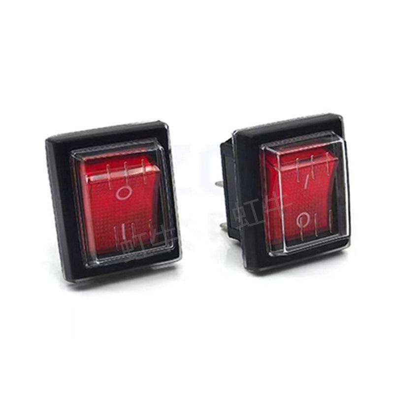 KCD4 Waterproof 30A Rocker Switch for High-Power Vacuum Cleaners and Car Wash Machines