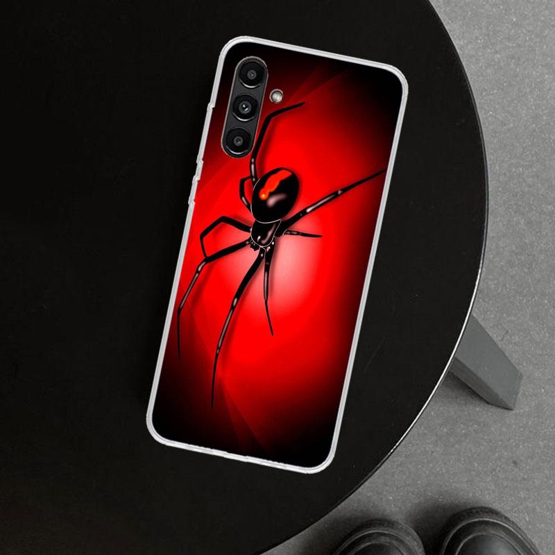 Чехол для телефона Черная Вдова Паук Насекомое для Samsung Galaxy A17 A16 A26 A36 A56 A57 A37 A15 A25 A35 A55 A14 A24 A34 A54 A13 A2
