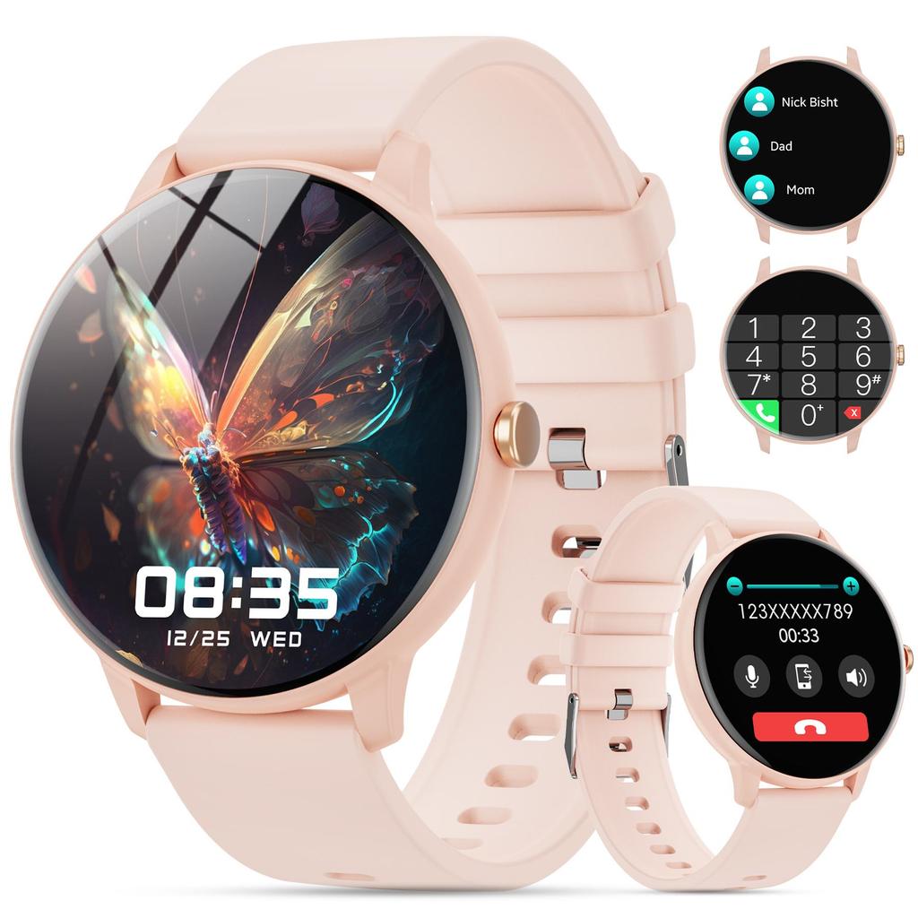 Женские умные часы Bluetooth Call 1.39 сенсорный экран умные часы для мужчин мониторинг здоровья Ip67 водонепроницаемый фитнес