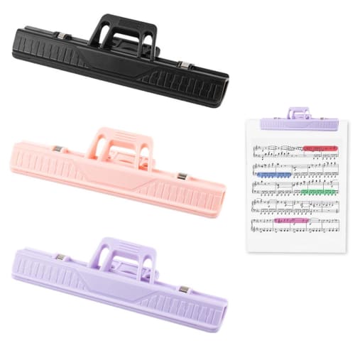 Sheet Music Clips, Piano Music Clips, Binder Book Clips, Plastic Music Stand, Music Book Clips, Sheet Music Clip Holders