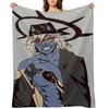 Happy Chaos - Guilty Gear Throw Blanket funny gift Warm valentine gift ideas Large Blankets
