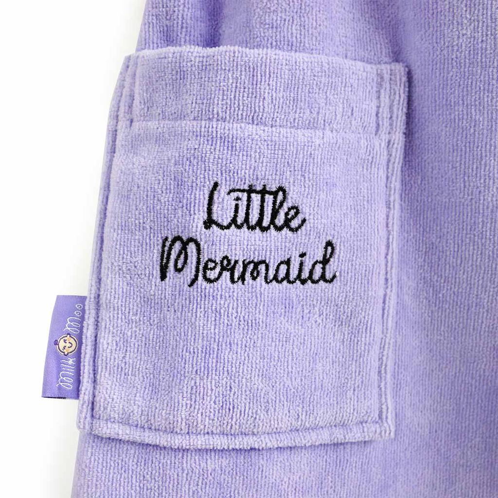 Milk&Moo Little Mermaid Kids Robe