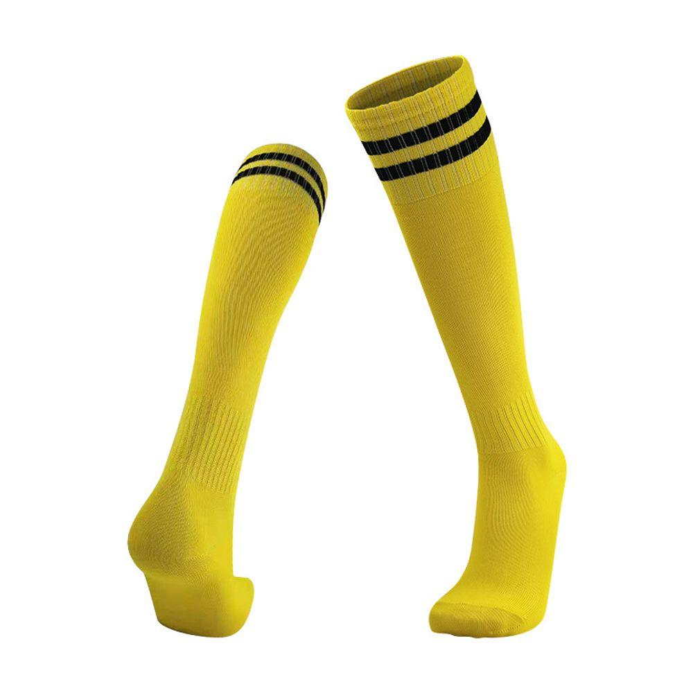 Striped Long Tube Cotton Spandex Soccer Over Knee Socks Sports Socks Football Long Socks Kids Sock