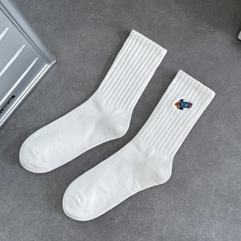 Cityboy Space Planet Mid-Calf Socks for Men & Women - Trendy West Coast Skateboarding Street Style
