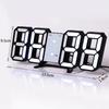 3D LED Digital Clock wall deco Glowing Night Mode Adjustable Electronic Table Clock Wall Clock decoration living room LED Clock