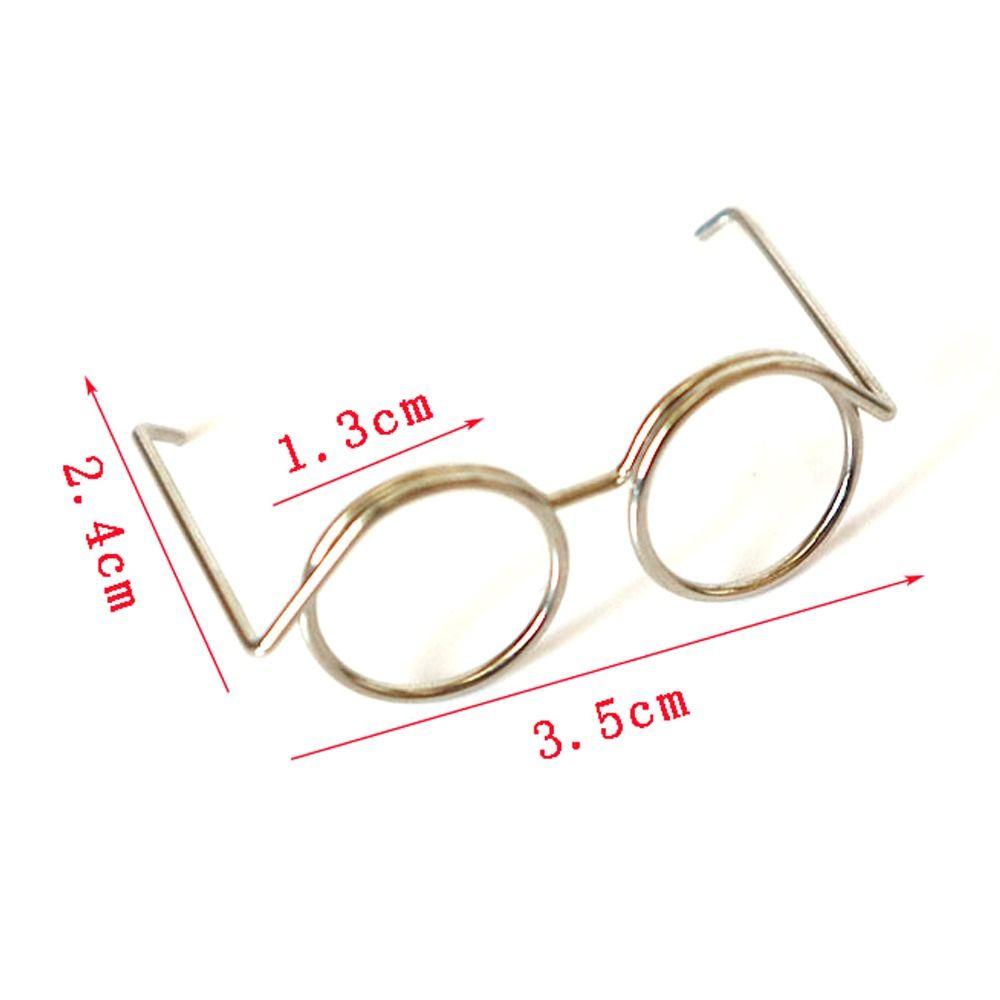 Lensless Doll Glasses Iron Wire Baby Toy Fashion Eyeglass Frame Doll