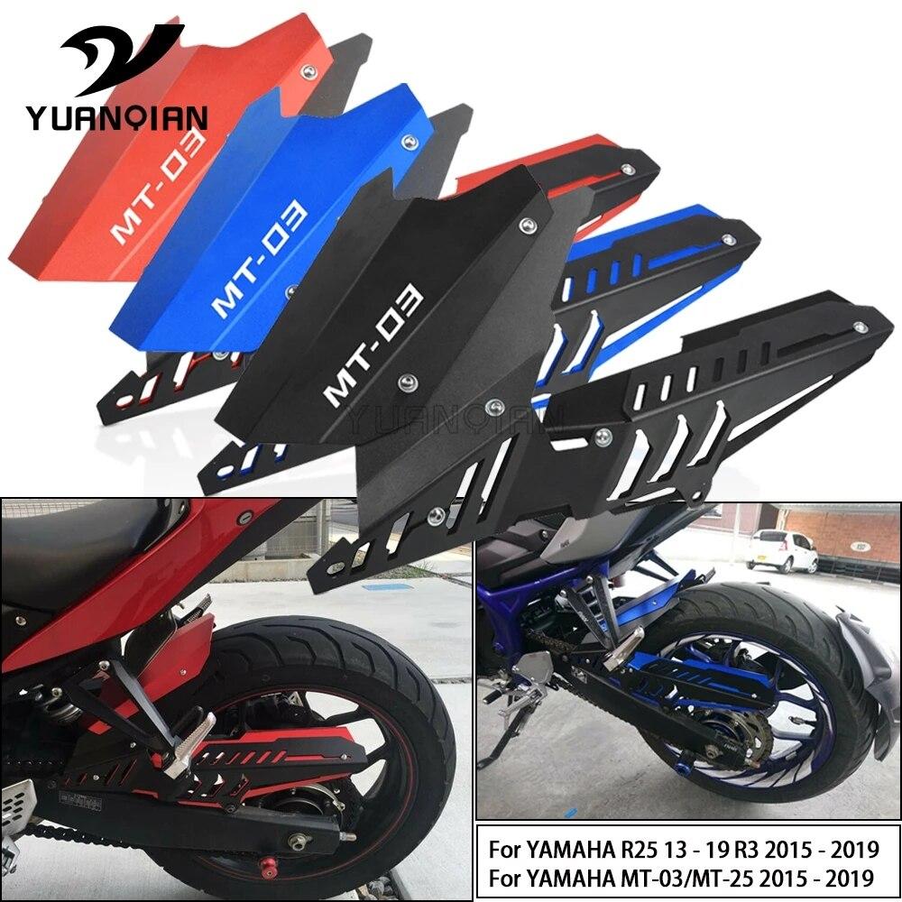 For YAMAHA MT03 MT25 MT 03 25 2015- Accessories Rear Fender Mudguard Mudflap Mudflap Guard Cover YZF-R25 YZFR3 YZF R25 R3