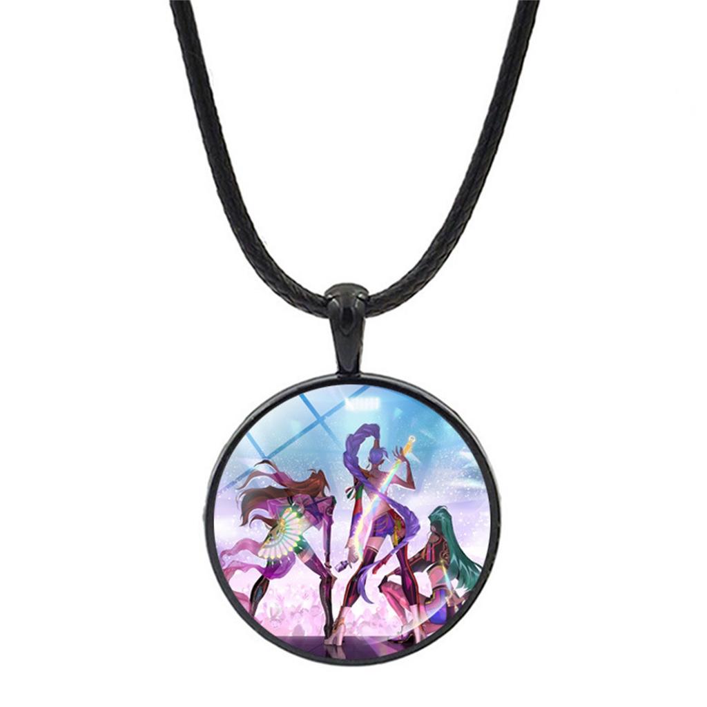K-POP Группа Ожерелье Ювелирные изделия Трансграничный Горячий Стиль Мультяшный Аниме Подвеска Ювелирные изделия Цепочка для свитера Горячо продаваемые Аксессуары