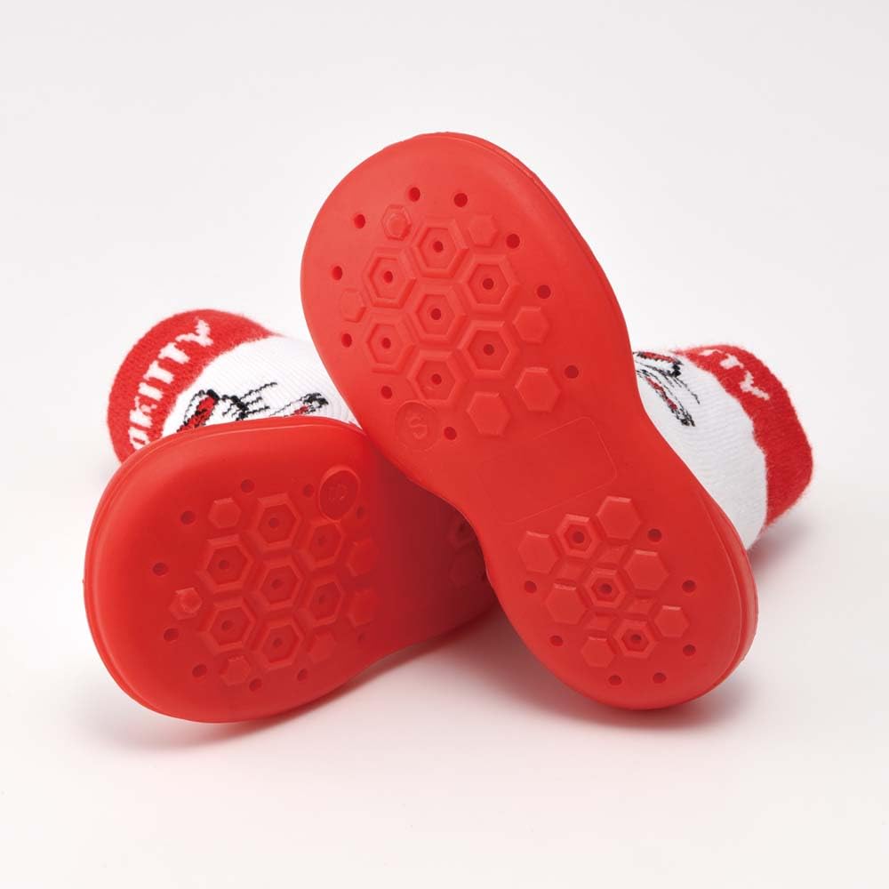 Носки-гольфы Размер Детский Hello Shoes, S, 11.9см, Для дома/улицы, Обувь, Китти, Sanrio, BSSHL2-A