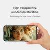 KZDOO For iPhone 16 Pro Max Anti-Dust Clear Screen Protector 3D Curved AB Glue Tempered Glass Film