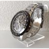 Б/у Мужские радиоуправляемые солнечные часы Casio Edifice Аналогово-цифровые с хронографом из нержавеющей стали