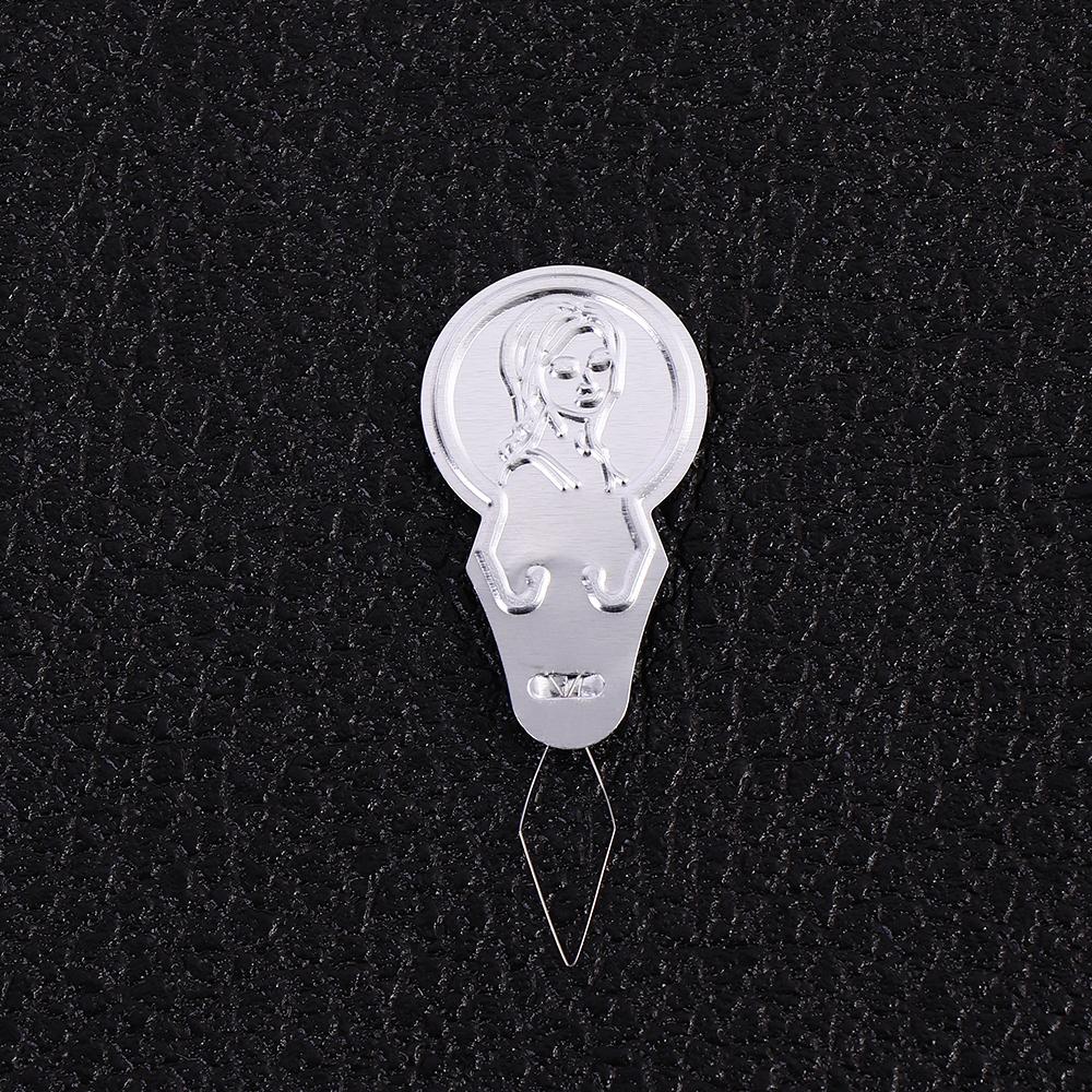 Stitch Easy Threader Insertion Tool Silver Color Threader Stitch Tools Needle-threader Wire Leader