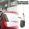 Universal Electric Antenna Automatic Telescopic Exterior Vehicle Accessories Car SUV AM FM Transmitter Radio Mast Aerial 12V
