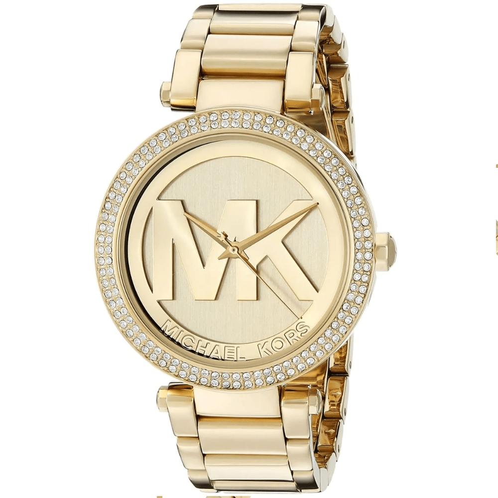 Michael Kors MK5784 Женские часы Parker с золотым циферблатом