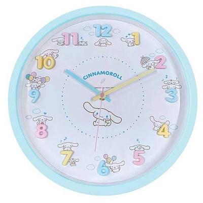 Настенные часы Cinnamoroll Иконка Настенные часы с плавным ходом секундной стрелки