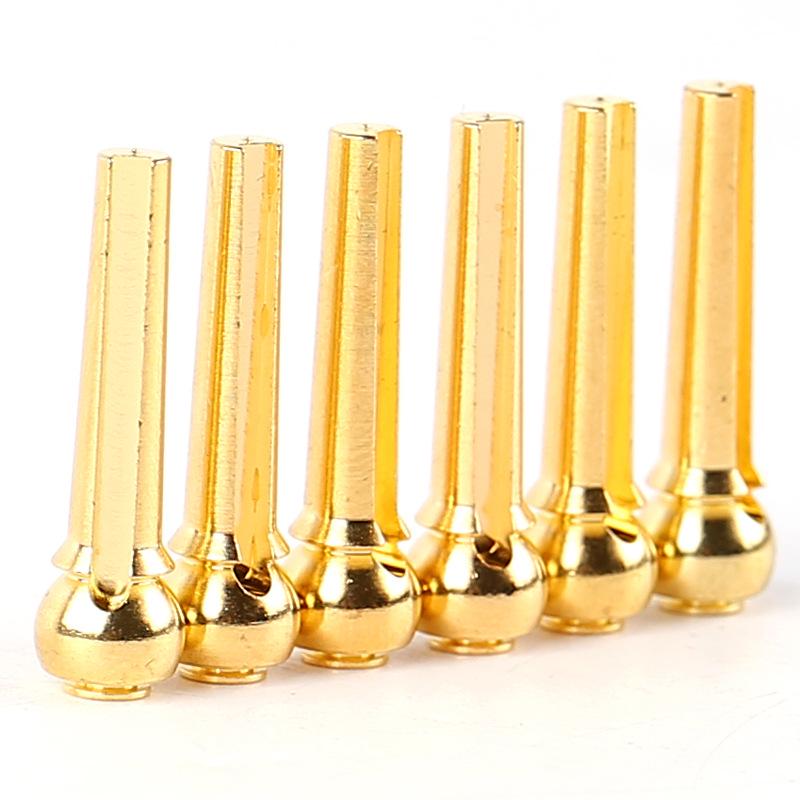 Бриджевые пины и держатели струн для акустической гитары из чистой меди