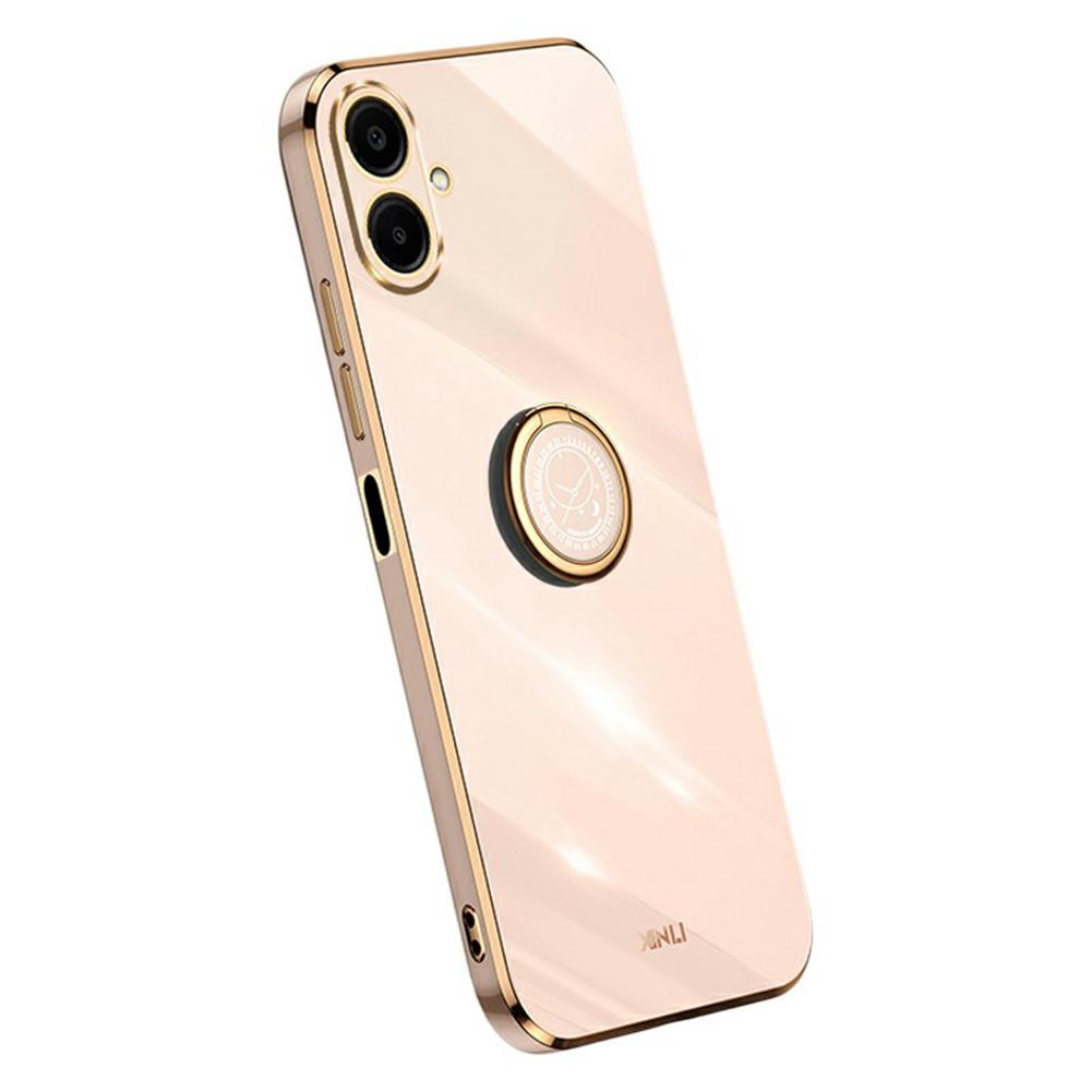 XINLI Для Samsung Galaxy A07 5G/A07 4G Чехол Кольцо Подставка Электроокрашенная ТПУ Крышка Телефона