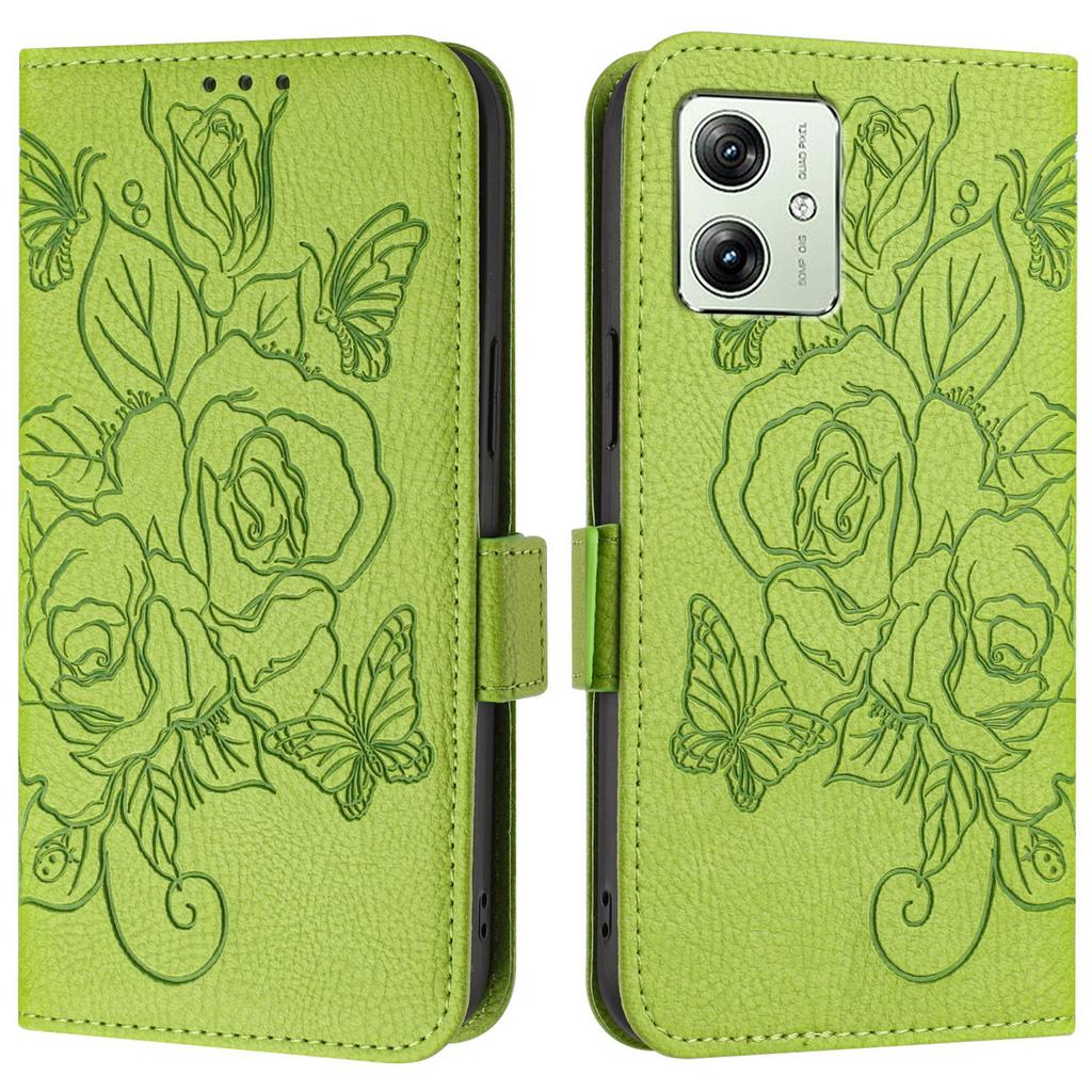 Кошелек Кожаный Цветок Чехол для Телефона Книга Для Motorola Moto G84 G54 G34 G24 G14 G04s G73 G53 G72 G32 G22 G71 G51 G31 G30 Обложка