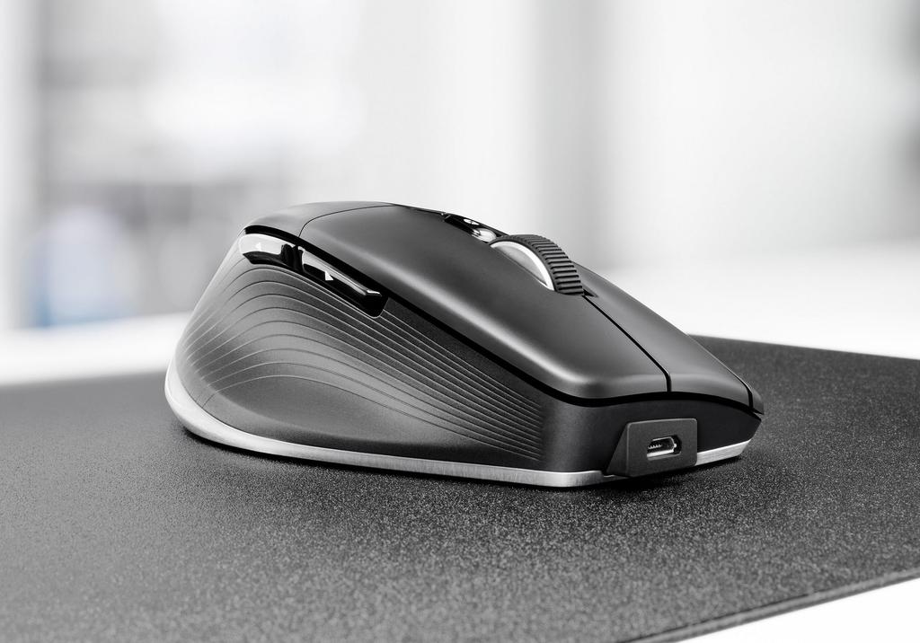 3Dconnexion 3DX-700117 CadMouse Pro Wireless Left USB-C CMPWL Left-Handed Mouse