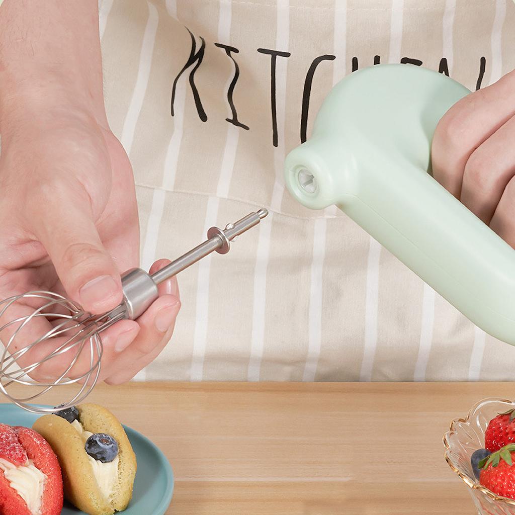 Электрический ручной миксер для взбивания яиц, венчик для взбивания пищи с 4 скоростями для выпечки, яичного крема, вертикальный