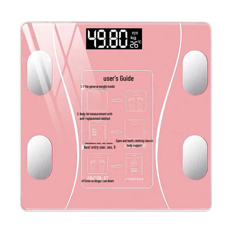 Smart Bluetooth Body Fat & Weight Scale for Health and Fitness