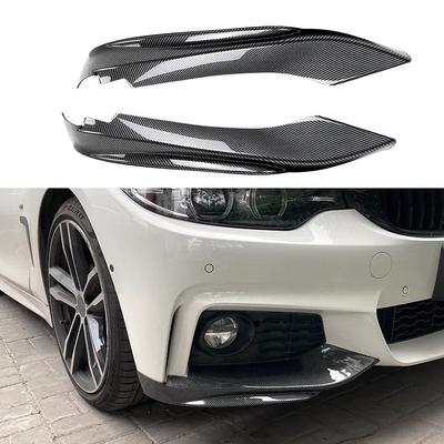 Защитная губа переднего бампера Сплиттеры Для BMW F32 F33 F36 4 серии 2014- M-Sport M-Tech (Только для моделей M Sport)
