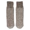 Unicks Шерстяные Носки на День Пожилых, Дизайн, Подарок, 6942, Коричневый, 22.5-28.0см