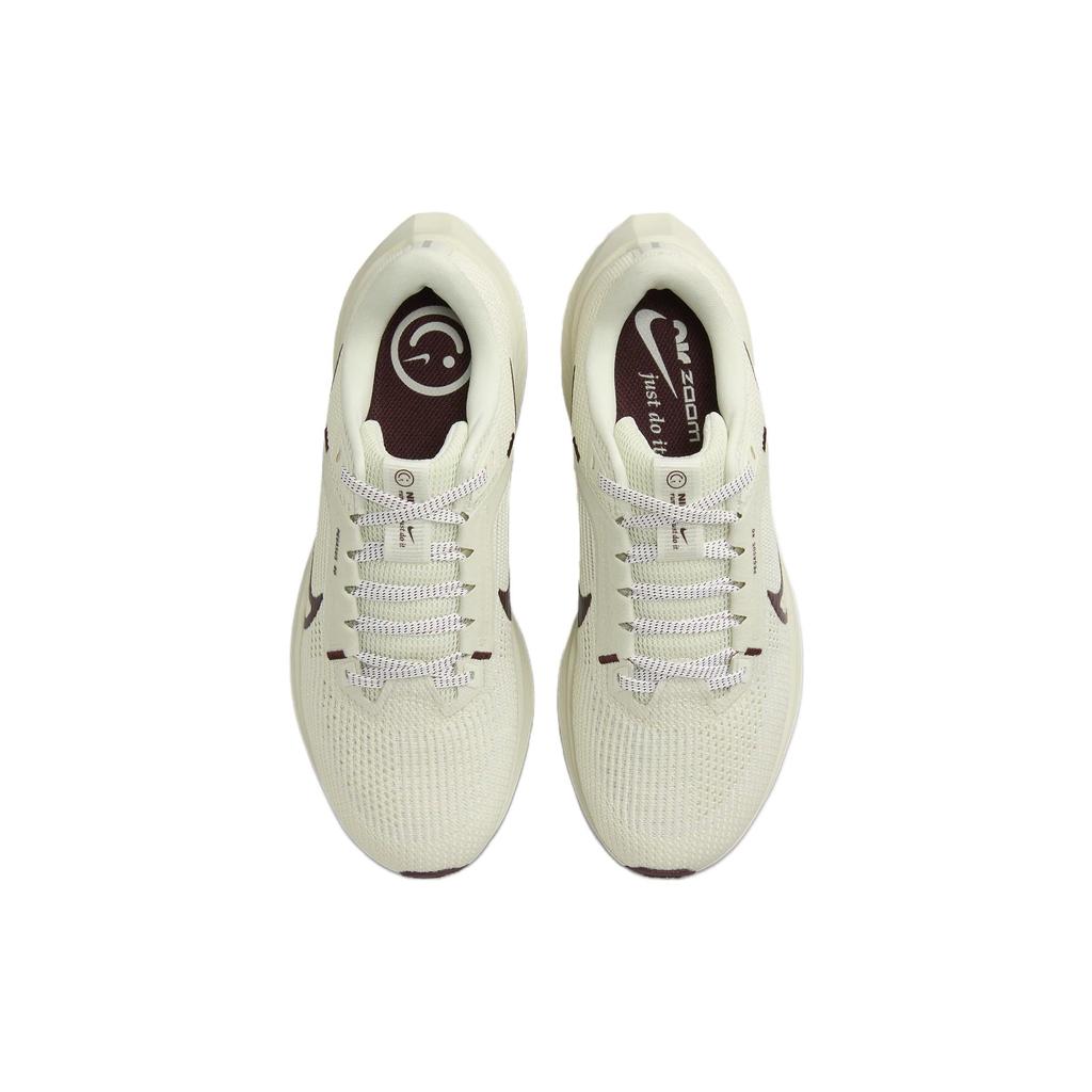 Nike Женские кроссовки Air Zoom Pegasus 40 Sea Glass бордового цвета кремово-белого бордового цвета-Crush FN7098-020