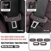 BAGC4 2026 Car Sticker Car Seat Belt Buckle Clip Anti-Scratch Cover Seatbelt Plug Dustproof Protector For BMW Series G60 X1 X2 U11 U10