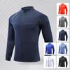 Unisex Spring/Fall Quick-Dry Running Fitness Jacket: Breathable, Long Sleeve, Tight Fit with Zipper