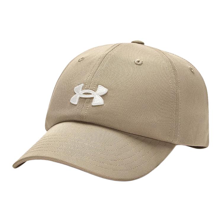 Under Armour Кепка с культовым принтом Женские кепки Хаки 1376705-299