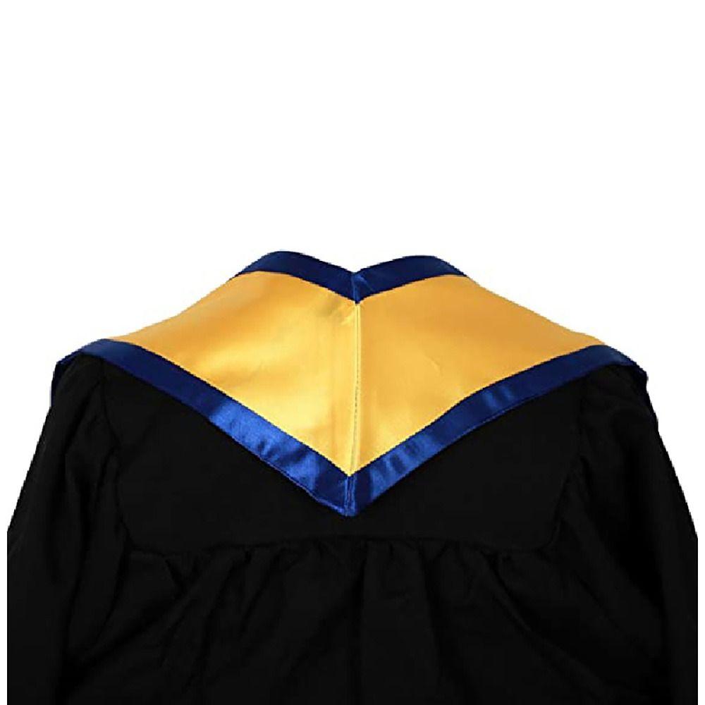 Unisex Graduation Uniform Adult Graduation Robes Graduation Stole Sash Honor Stole Black Sashes