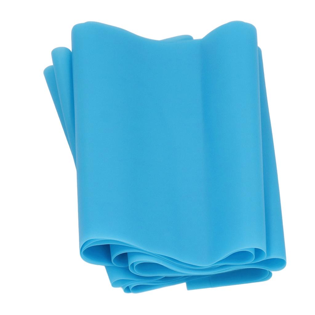 Bow Training Band Elastic Rubber Archery Stretch Resistance Band for Strength Training Physical Exercise Blue 20lbs