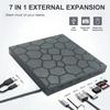 7-в-1 USB 3.0 Type-C Внешний DVD RW CD-плеер Оптические приводы DVD-резак Пишущий устройство Считыватель Дисковод Для Ноутбука Настольного ПК