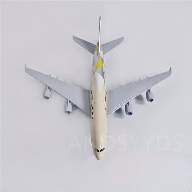 A380 20см Etihad Самолет Литой Металлический Сплав Авиалинии 1/400 Масштаб Самолет Со Стендом Модель Миниатюрный Самолет Коллекционные Подарки