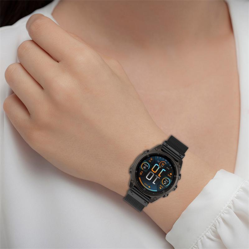 20 22 26 мм Миланский стальной ремешок-петля для Garmin Fenix 7X 7 7S 6X 6 6S Pro 5 5X Plus 8 43 47 51 Tactix 7 Epix Pro Быстросъемный ремешок